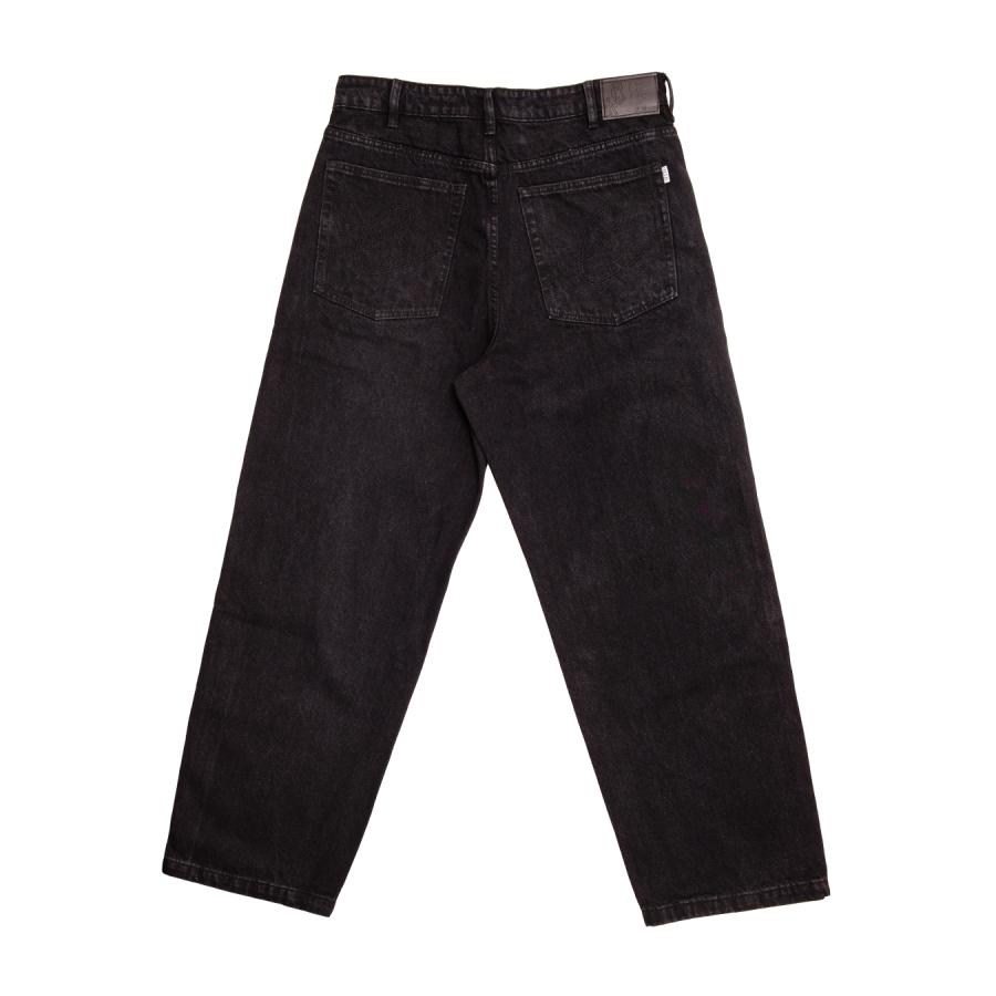 HODDLE Ranger Jeans Black R25 ブラック バギー ワイド デニム メンズ 
