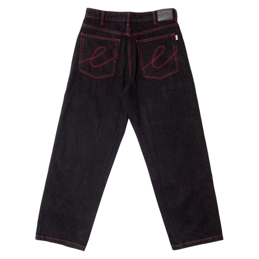 HODDLE 16 Ounce Denim Ranger Jean ブラック/レッドステッチ HODDLE 16 Ounce Denim Ranger Jean ブラック/レッドステッチ