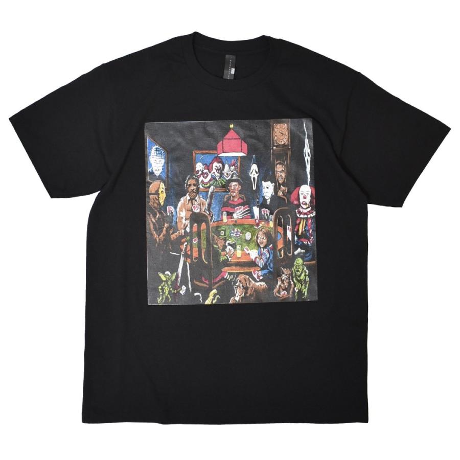 Horror Movie S/S T-Shirts Black Tシャツ ジェイソン フレディ