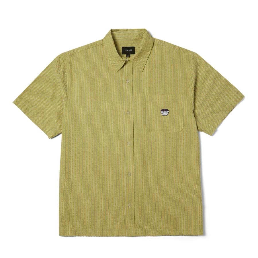 HUF（ハフ） HUF Big Block Striped Shirts - Dried Herb メンズ