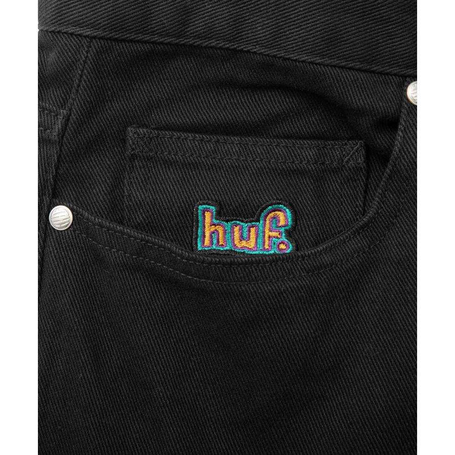 HUF クローマー シグネチャー パンツ ブラック メンズ HUF クローマー シグネチャー パンツ ブラック メンズ