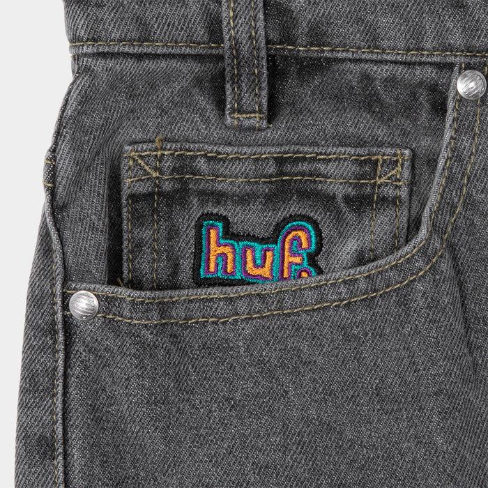 HUF クローマー ウォッシュド パンツ フロスト グレー メンズ