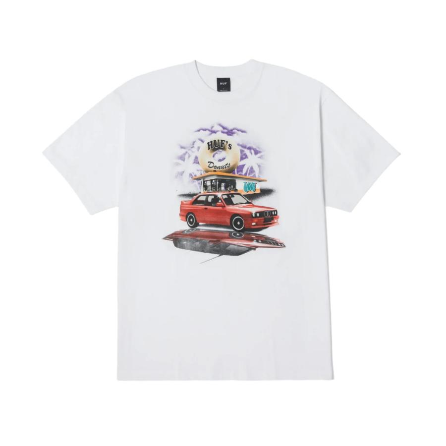 HUF（ハフ） [SALE]HUF ドライブスルー Tシャツ ホワイト メンズ 