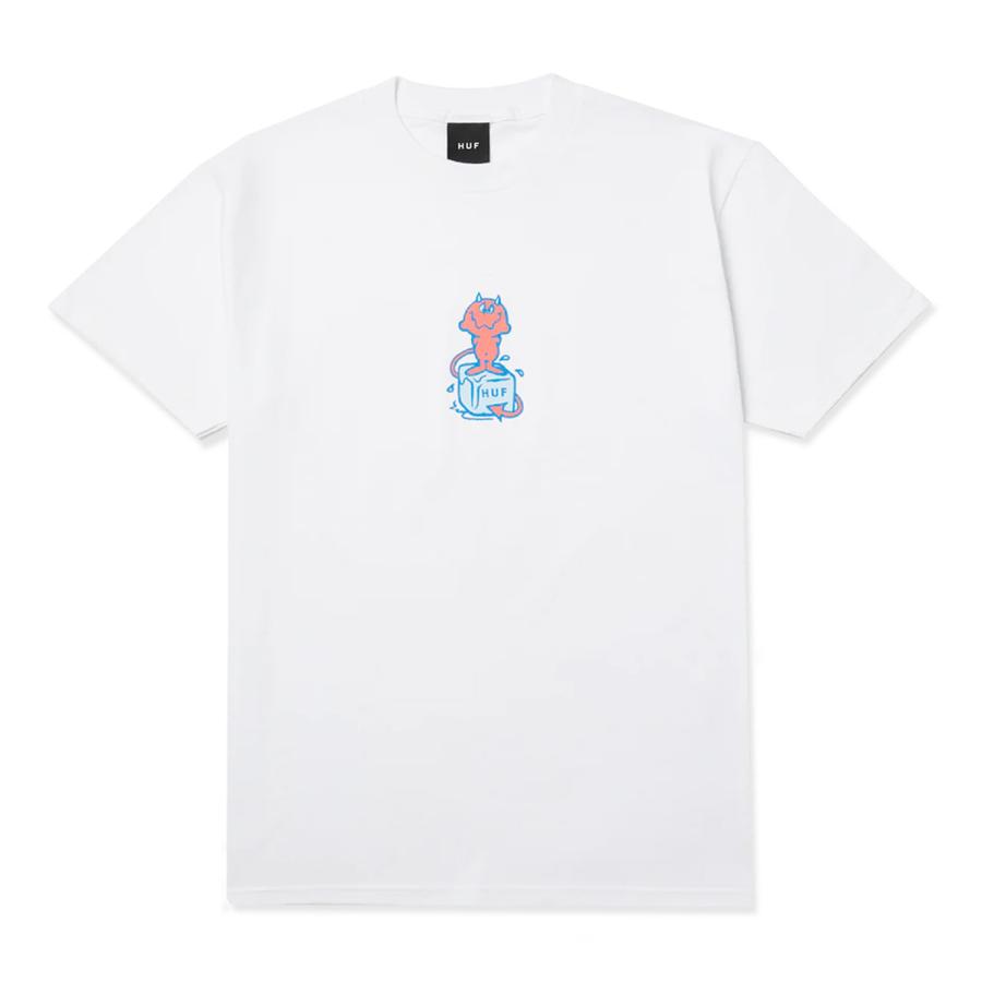 HUF（ハフ） HUF Melt Tee - White Tシャツ ホワイト メンズ 