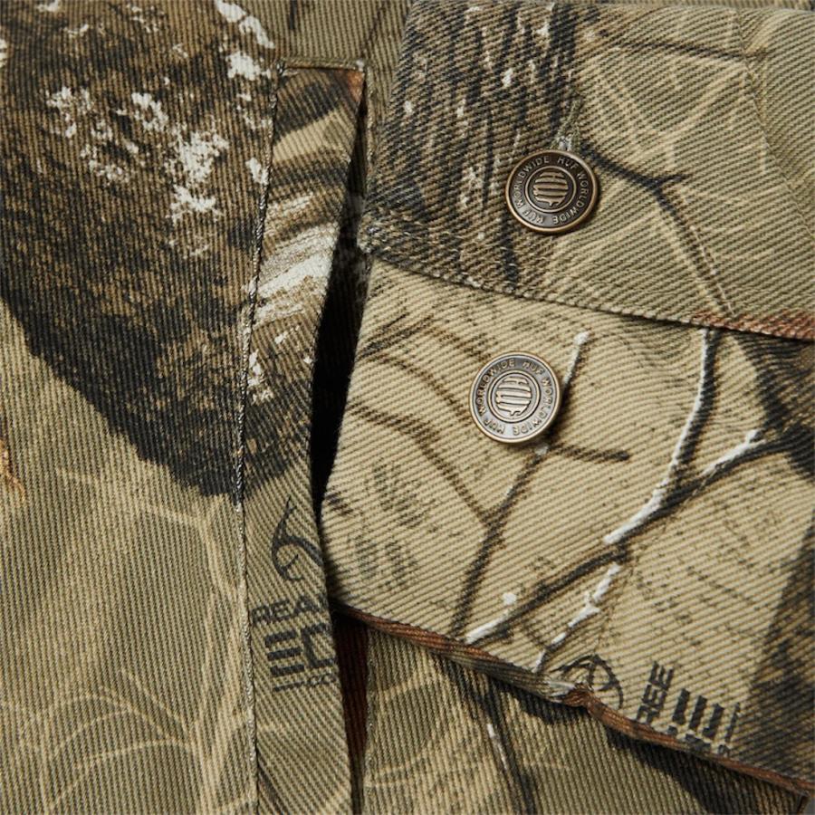 HUF（ハフ） HUF×REALTREE MEGABLAST WORK JACKET Desert カモ