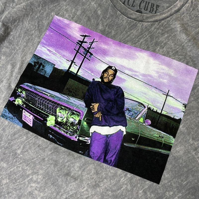Ice Cube ショートスリーブ Tシャツ アシッドグレー メンズ レディース 