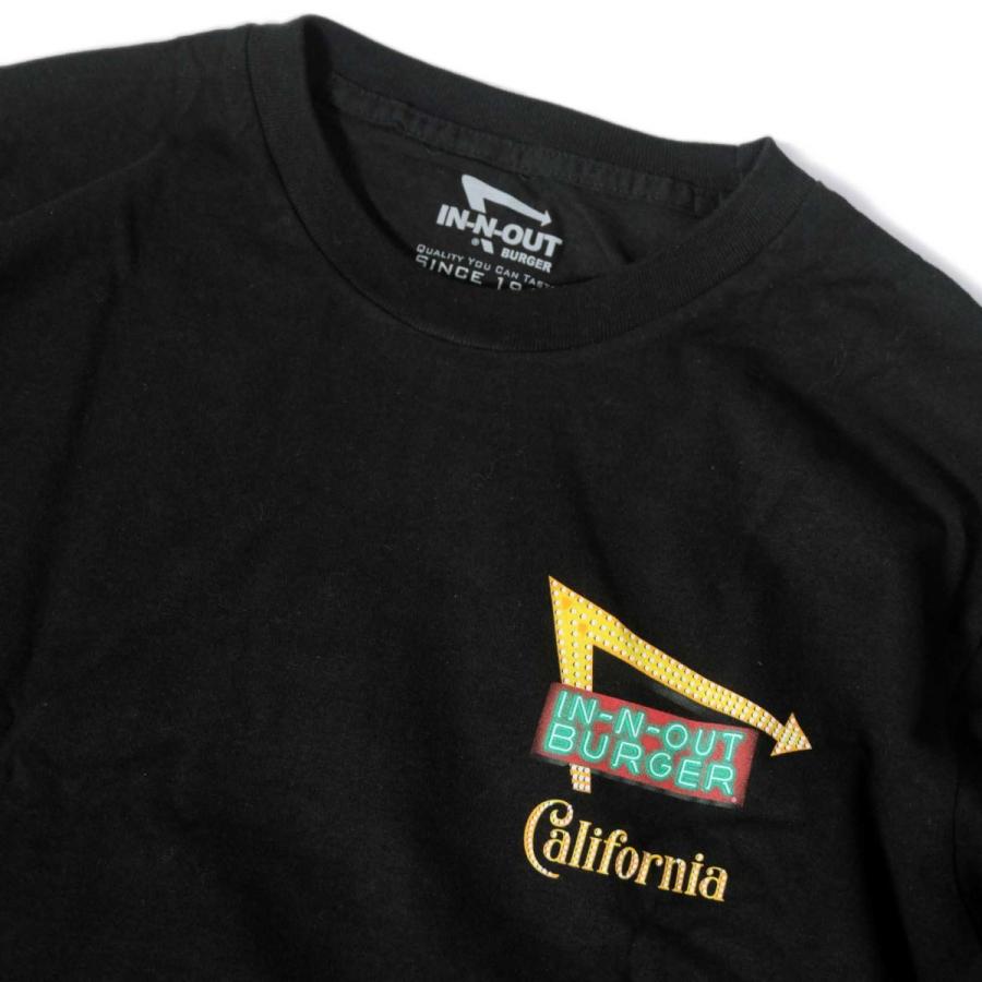 インアンドアウトバーガー 94 カリフォルニア サンセット ロングスリーブ Tシャツ ブラック メンズ レディース 長袖tシャツ Innoutburger Californiasunsetlstee Black Rawdrip 通販 Yahoo ショッピング