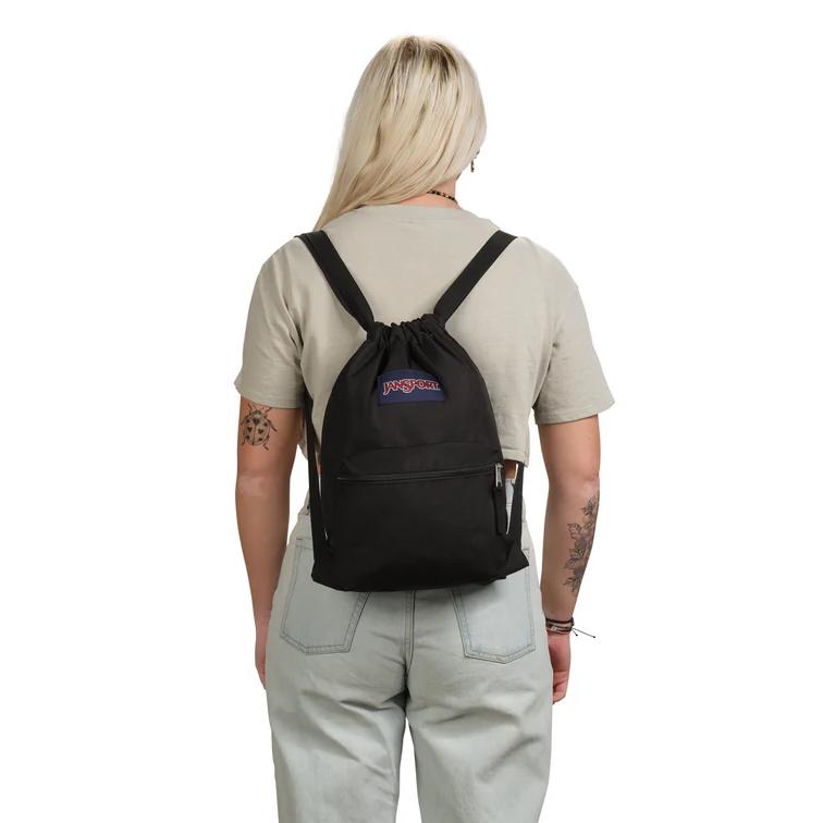 JANSPORT（ジャンスポーツ） Jansport Draw Sack - Black ジャンスポ