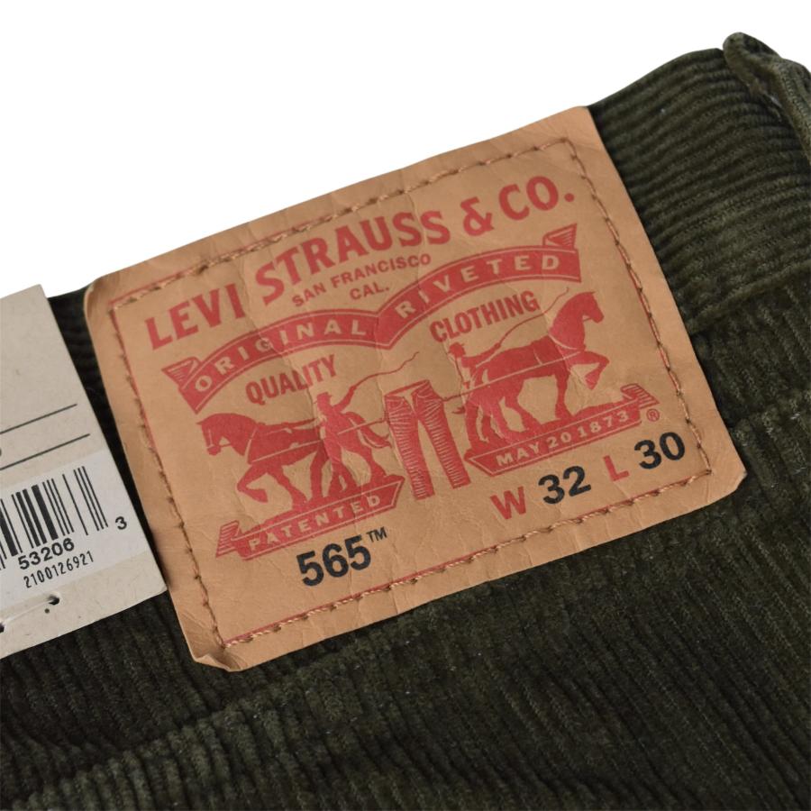 Levi's（リーバイス） Levi's 565 Loose Straight Corduroy Olive