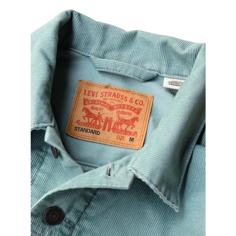Levi's コーデュロイ トラッカージャケット グリーン メンズ Levi's コーデュロイ トラッカージャケット グリーン メンズ