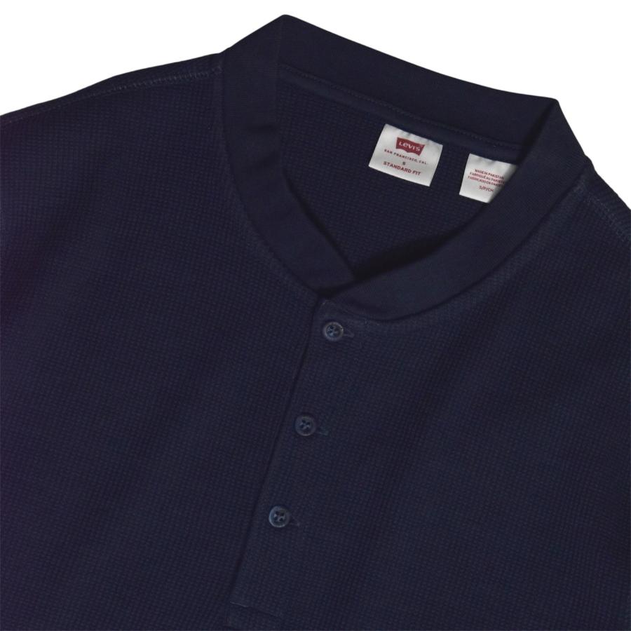 Levi's（リーバイス） LEVIS L/S ヘンリーサーマル NAVY BLAZER メンズ
