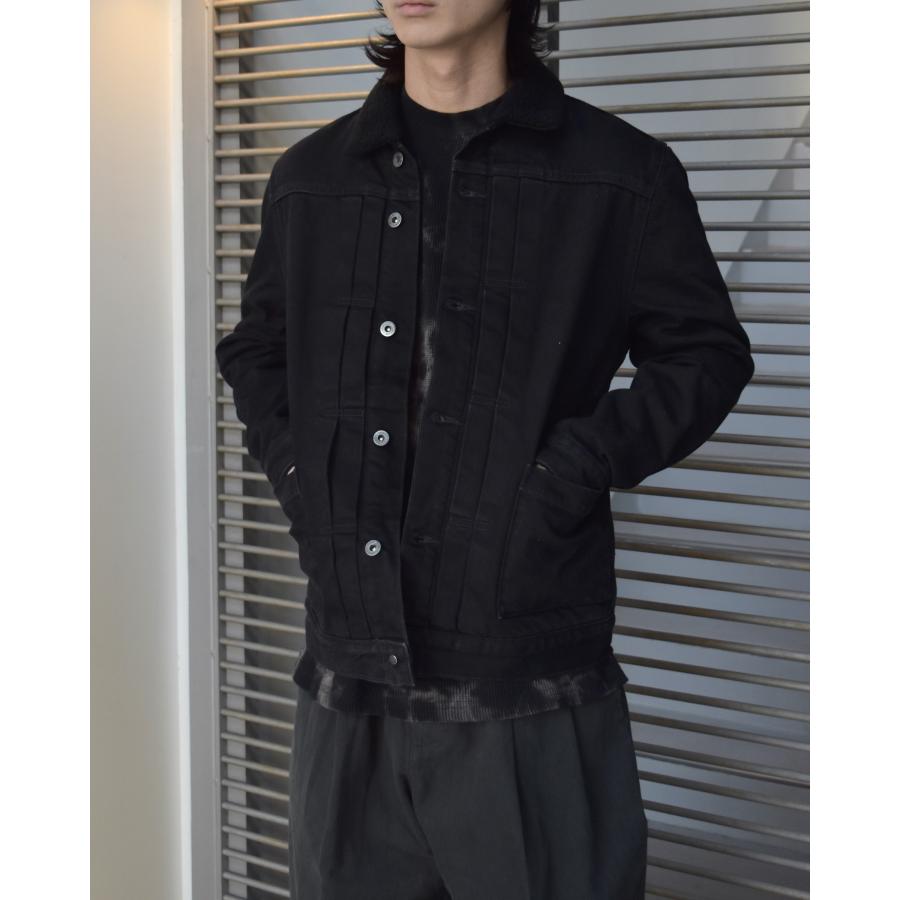 Levi's（リーバイス） Levi's Made&Craft Boa Jacket - Black デニム