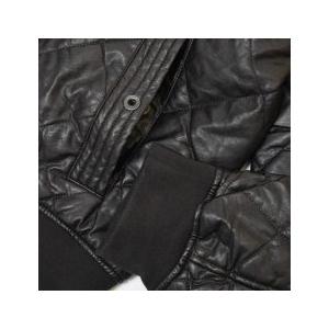 Levi's（リーバイス） Levi's Quilted Leather Jacket - Brown
