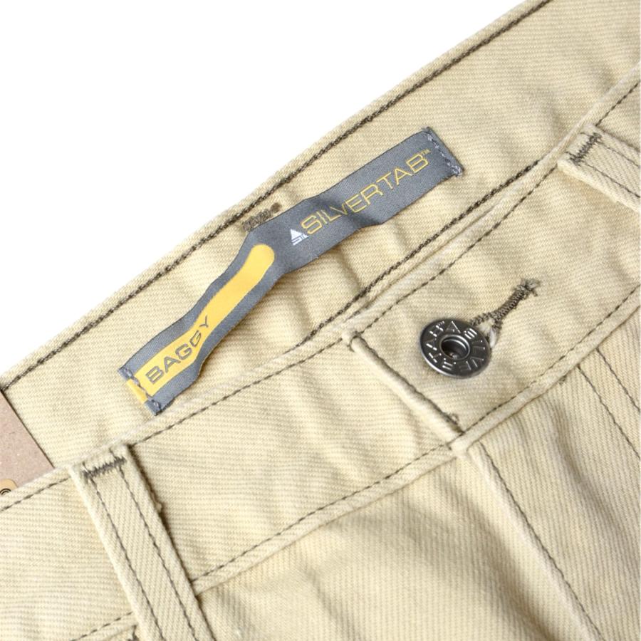 Levi's シルバータブ バギー カーペンター デニム ベージュ 0002 Levi's シルバータブ バギー カーペンター デニム ベージュ 0002
