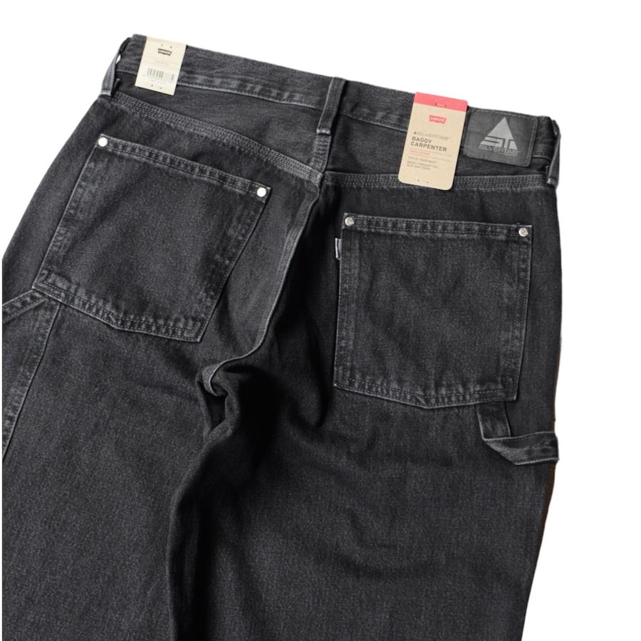 Levi's シルバータブ バギー カーペンター デニム ブラック 0001 Levi's シルバータブ バギー カーペンター デニム ブラック 0001