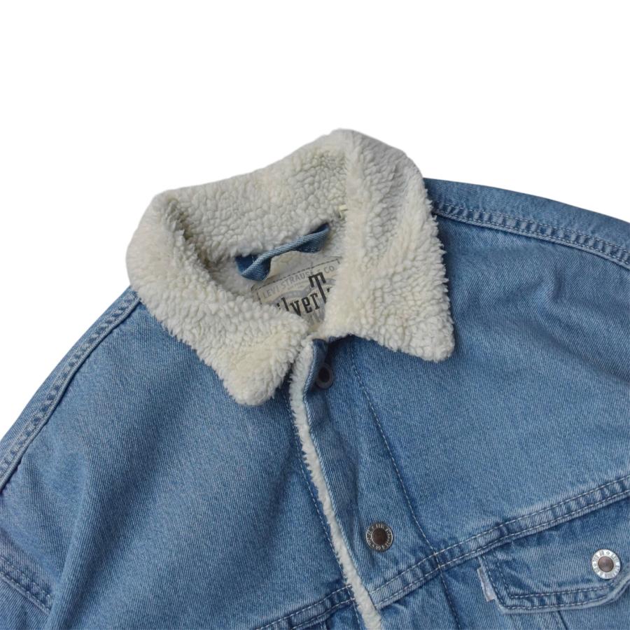 Levi's SILVERTAB　デニムボアジャケット Levi's（リーバイス） Levi's Silvertab Boa Jacket - Light Indigo