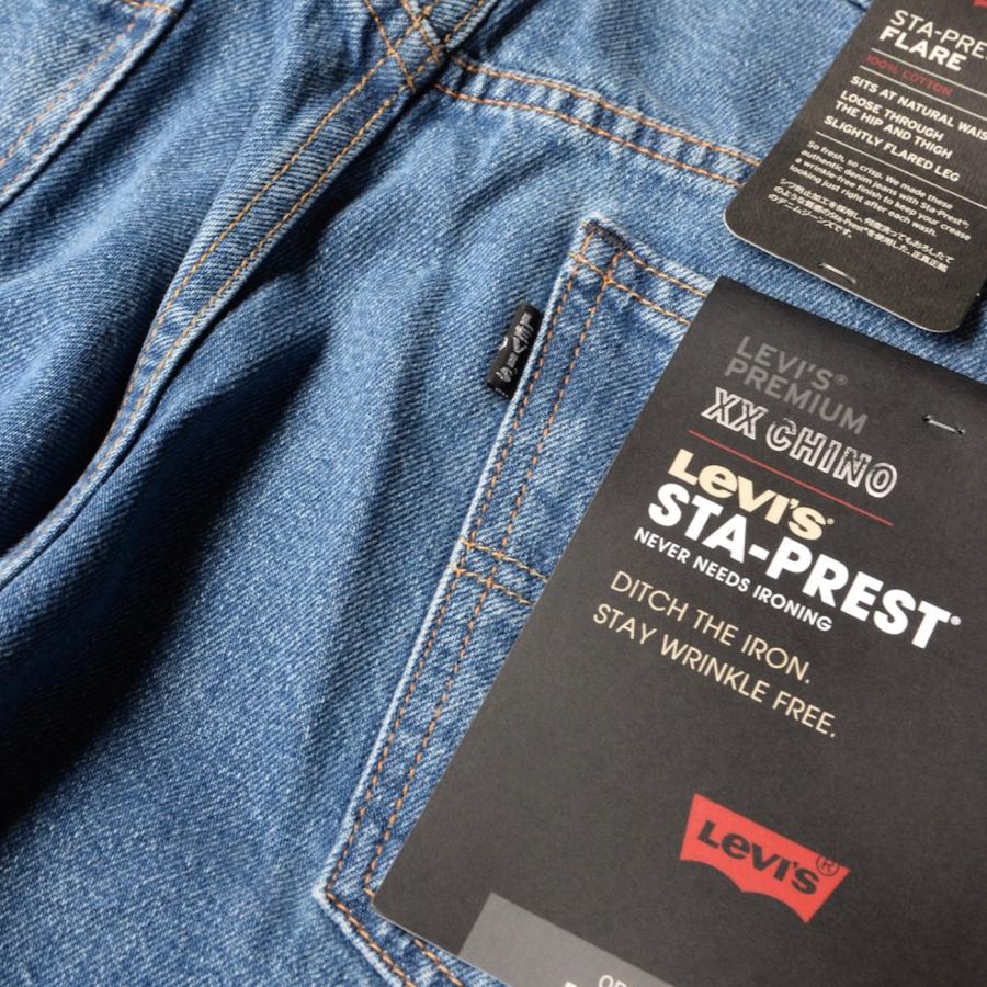 Levi's スタプレ フレア ジーンズ ミディアムインディゴ タップ ウォーター  メンズ レディース デニム パンツ スラックス チノ リーバイス｜rawdrip｜09