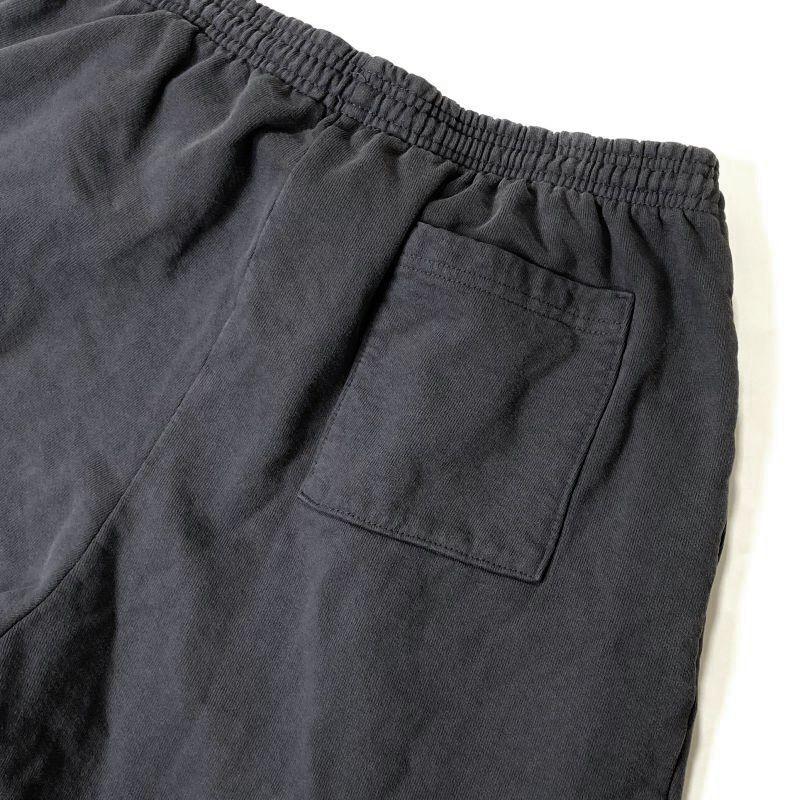 LOS ANGELES APPAREL 14oz ヘビーウェイト スウェット ショーツ ビンテージ ブラック｜rawdrip｜03