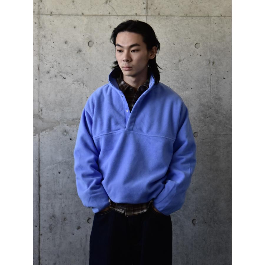 Made Blanks Polar Fleece Pullover - Persian Jewel Blue メイド