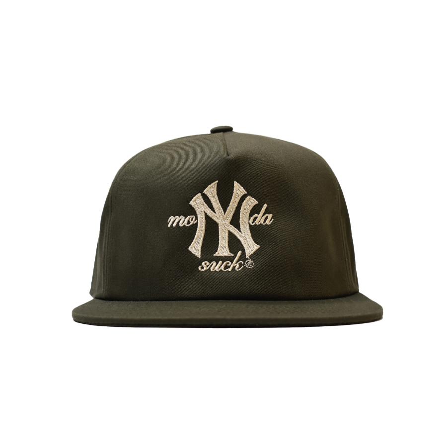 mondaysuck ニューヨークヤンキース キャップ cap Mondaysuck NYC Hat Olive ヤンキース メンズ レディース : RAWDRIP