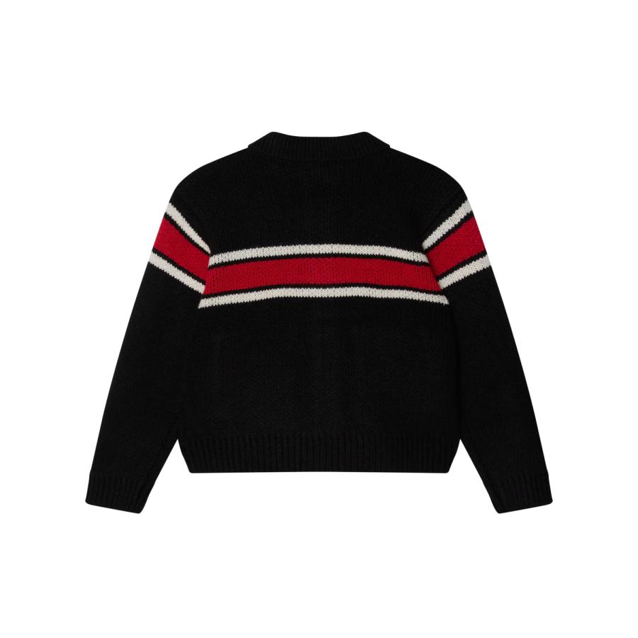OBEY（オベイ） BERNARD ZIP UP SWEATER - BLACK メンズ レディース 