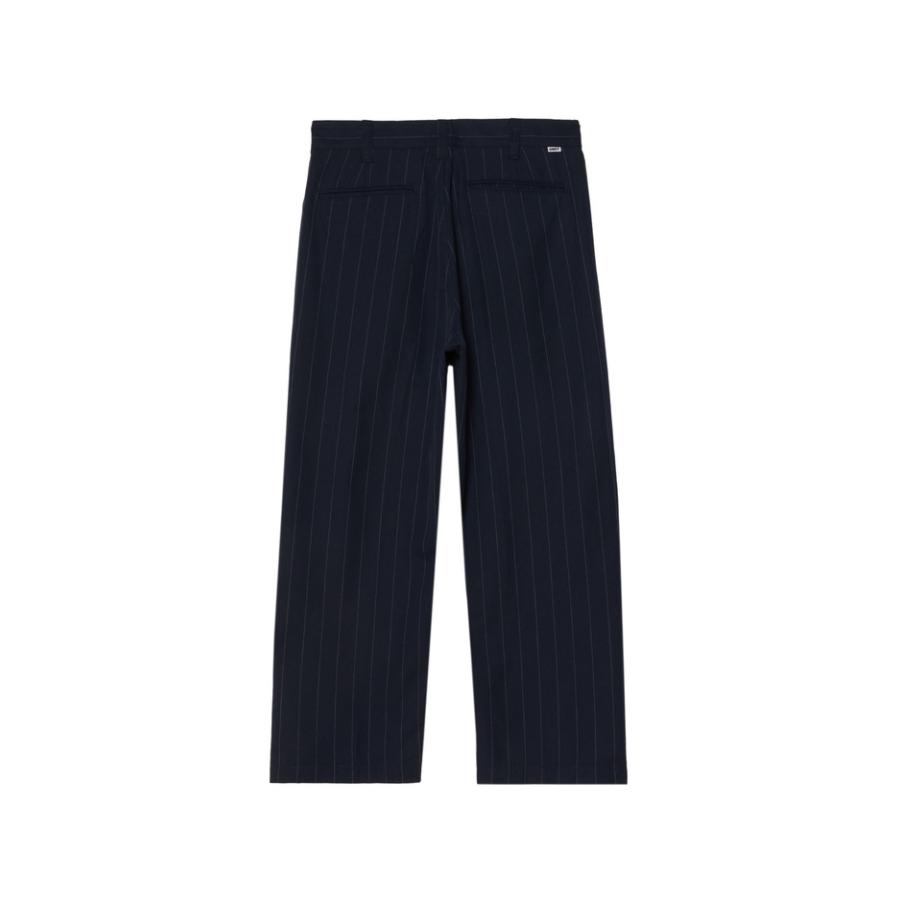OBEY（オベイ） DEAN STRIPE PLEATED PANTS NAVY メンズ レディース 