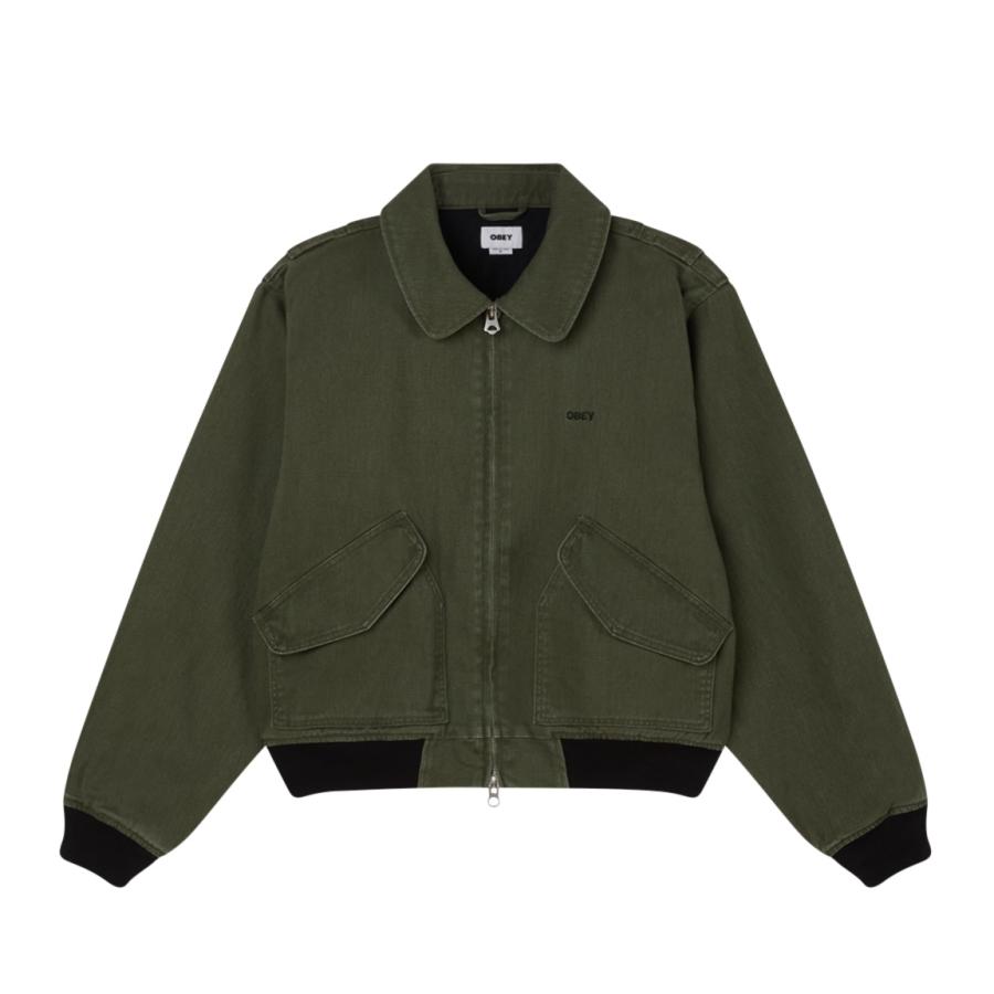 OBEY（オベイ） デニム CWU ジャケット KGN FADEDWASH メンズ