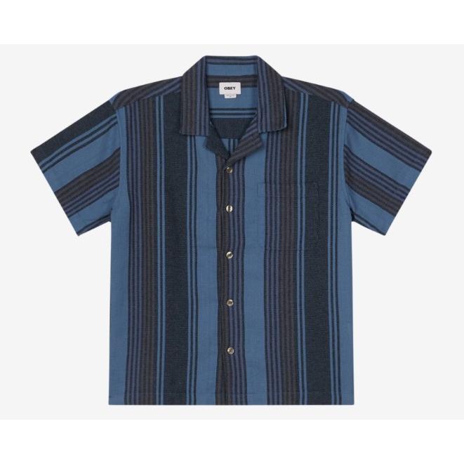 オベイ(OBEY)SUNDAY WOVEN 半袖シャツ 181210403WHTO24P(Men's) OBEY