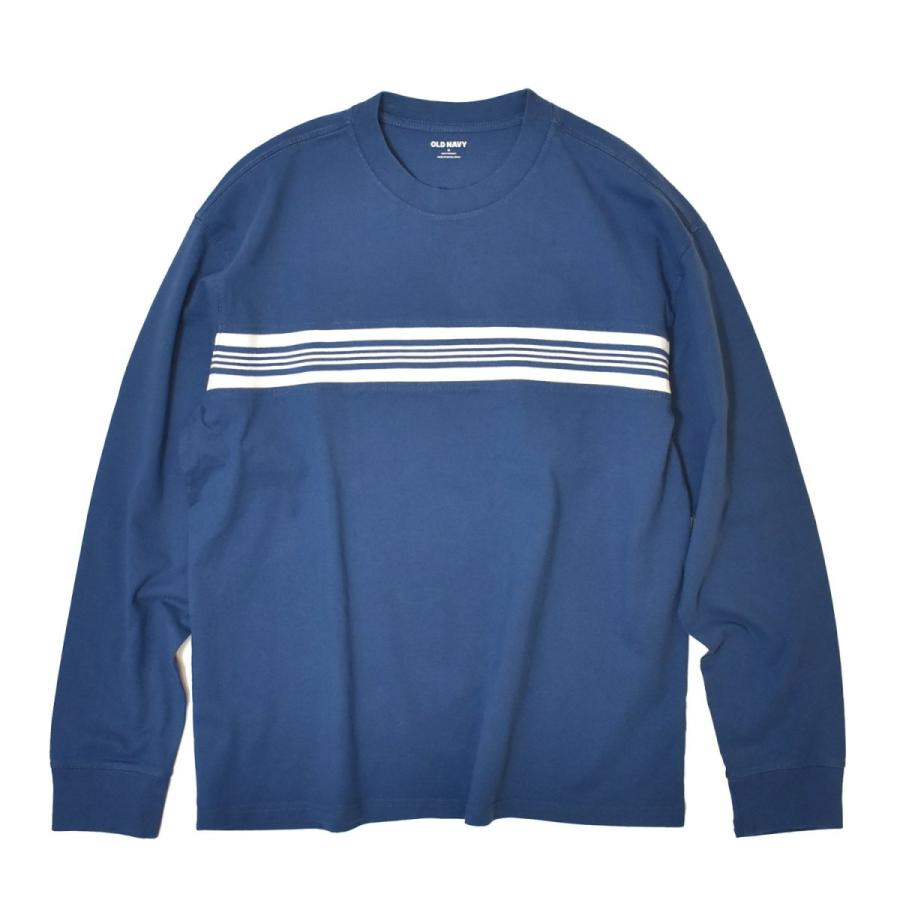 bedlam ネイビー ストライプ 長袖 Tシャツ　カットソー OLD NAVY（オールドネイビー） [SALE]Old Navy Heavyweight Chest