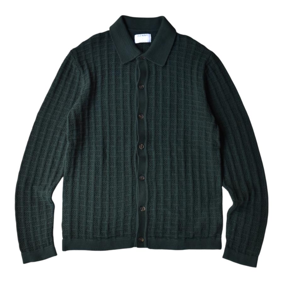 OLD NAVY（オールドネイビー） Button Up Knit Cardigan Green
