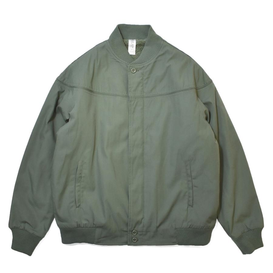 Oscar Sports シェルパラインド ダービージャケット オリーブ メンズ