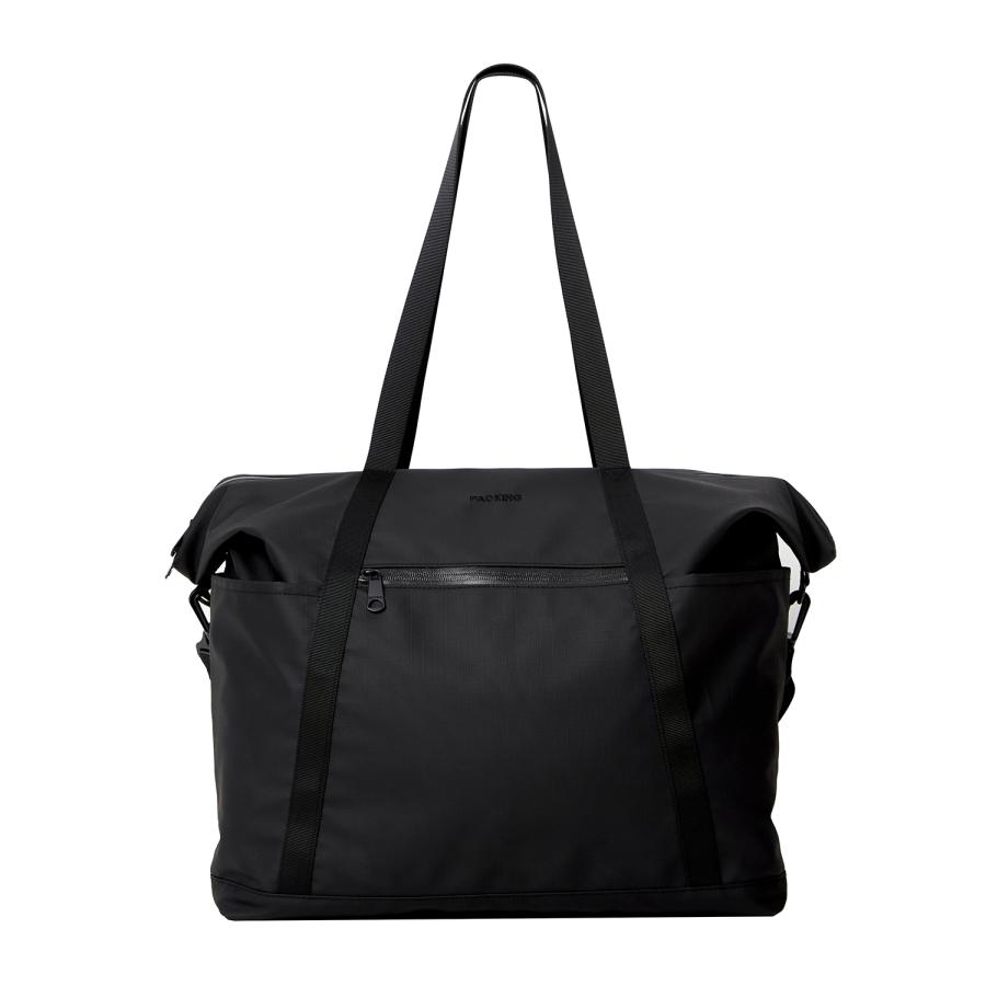 湯→PACKING パッキングMAT RIP 7P TOTE PACKING（パッキング） PACKING MAT RIP 7P TOTE BLACK ブラック
