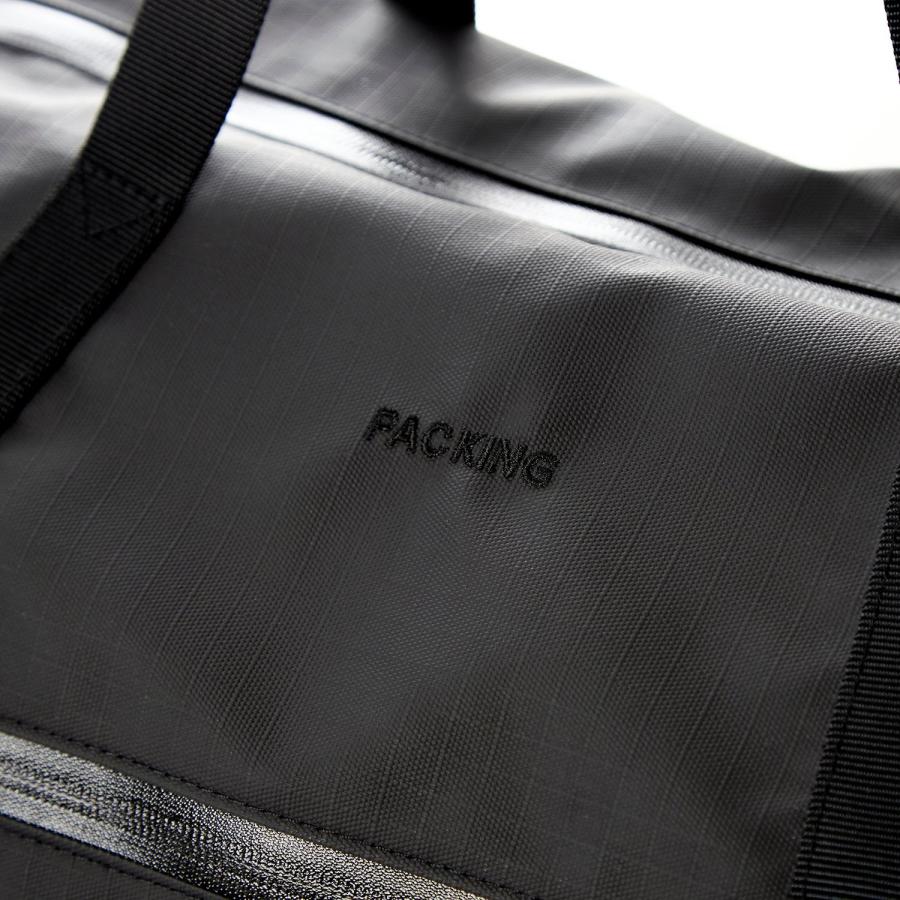 PACKING（パッキング） PACKING MAT RIP 7P TOTE BLACK ブラック