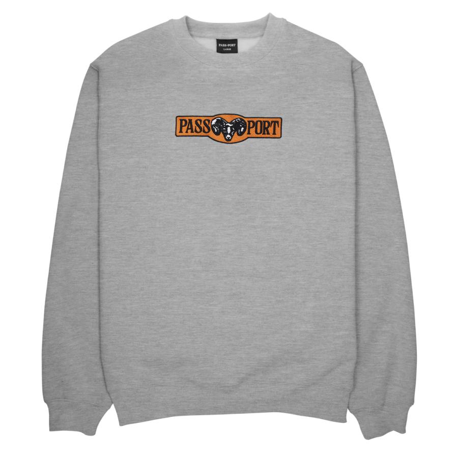 Passport スウェット PASS~PORT ラム スウェット ネイビー メンズ トレーナー