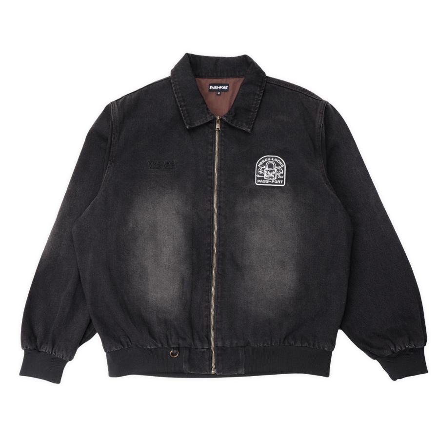 パスポート Pass~Port Hercu~locks Recycled Denim Freight Jacket