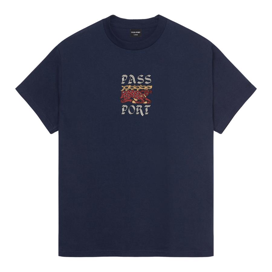 関税・送料込み】PASS~PORT Front Script Logo T-Shirt 関税