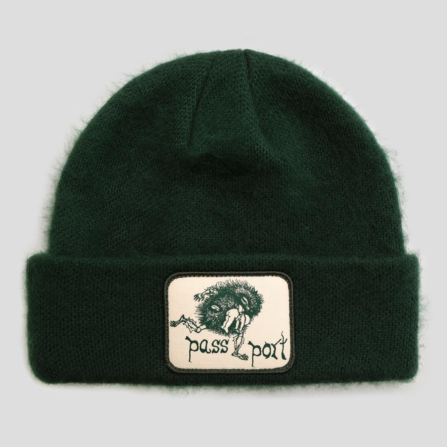 パスポート Pass~Port x may Gibbss Banksia Mohair Beanie Dark 