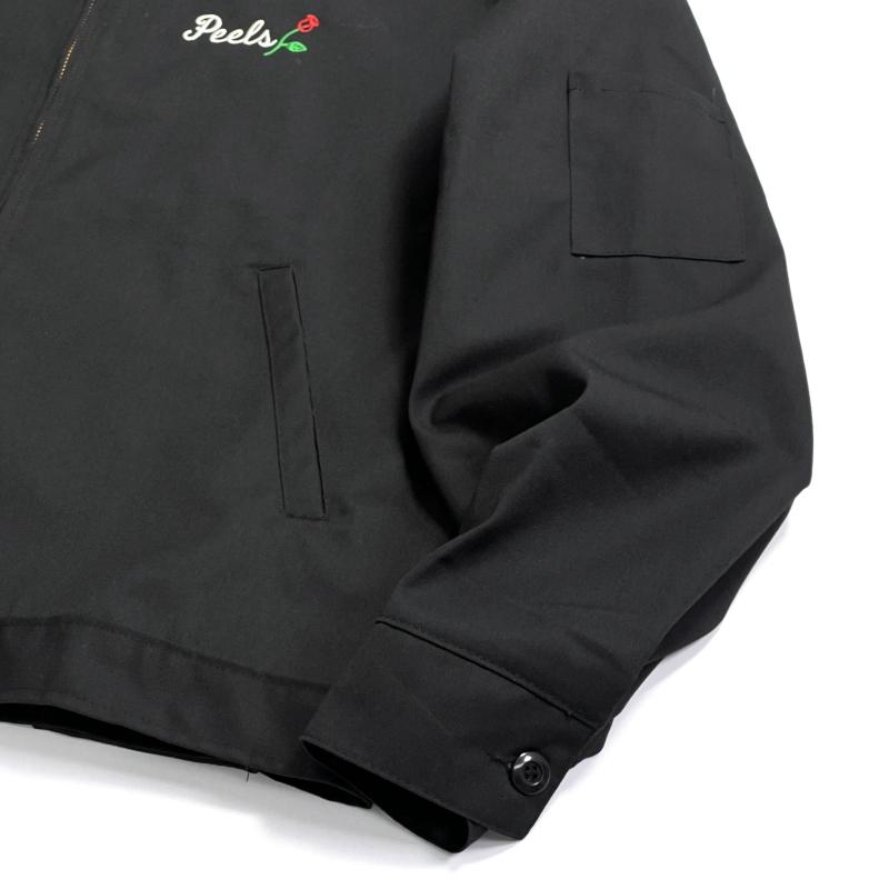 PEELS NIGHT JACKET BLACK/ピールズ ジャケット ブラック
