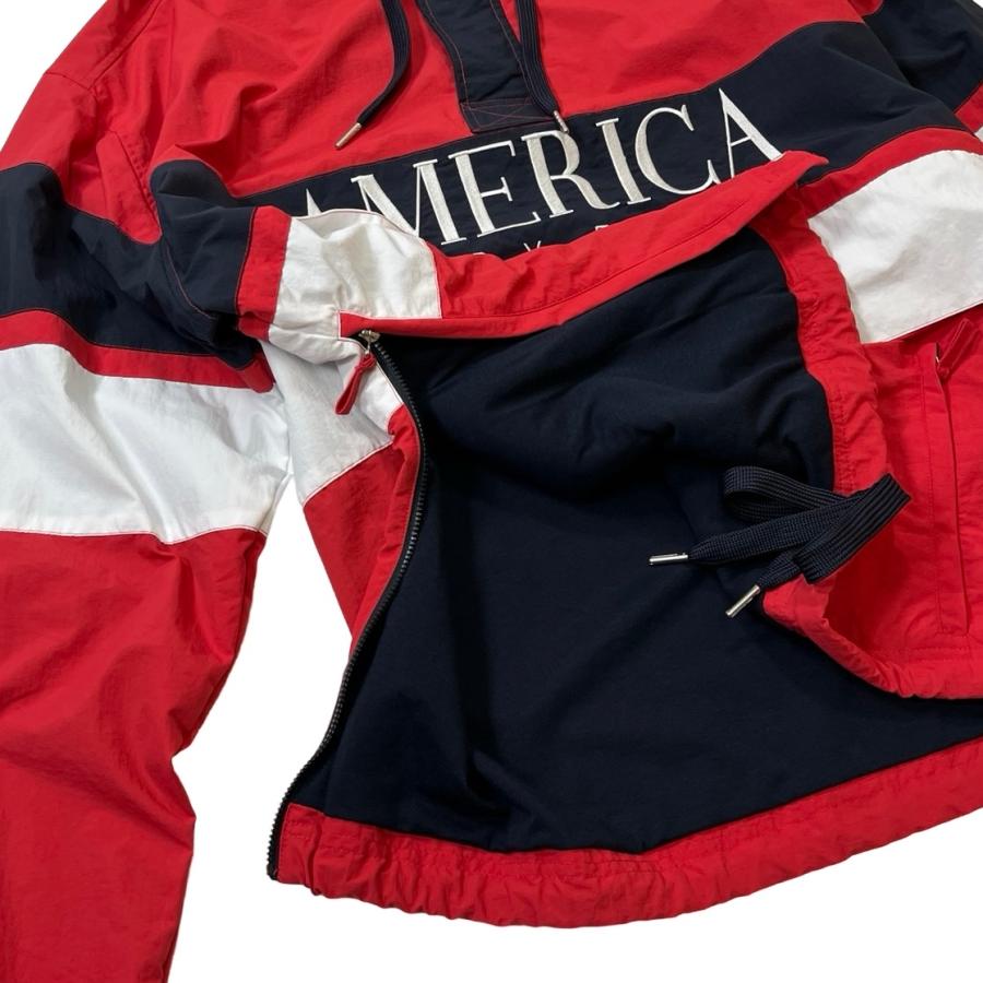 G*0様 ペリーエリス PERRY ELLIS AMERICAジャケット シルバ 90s “Perry Ellis”nylon jacket | sui & shara