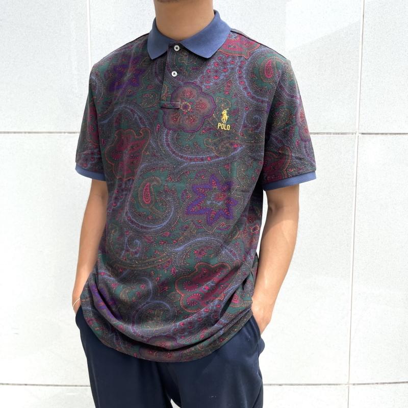 POLO RALPH LAUREN ポロ ラルフ ローレン ペイズリー プリント POLO RALPH LAUREN ポロ ラルフ ローレン ペイズリー プリント