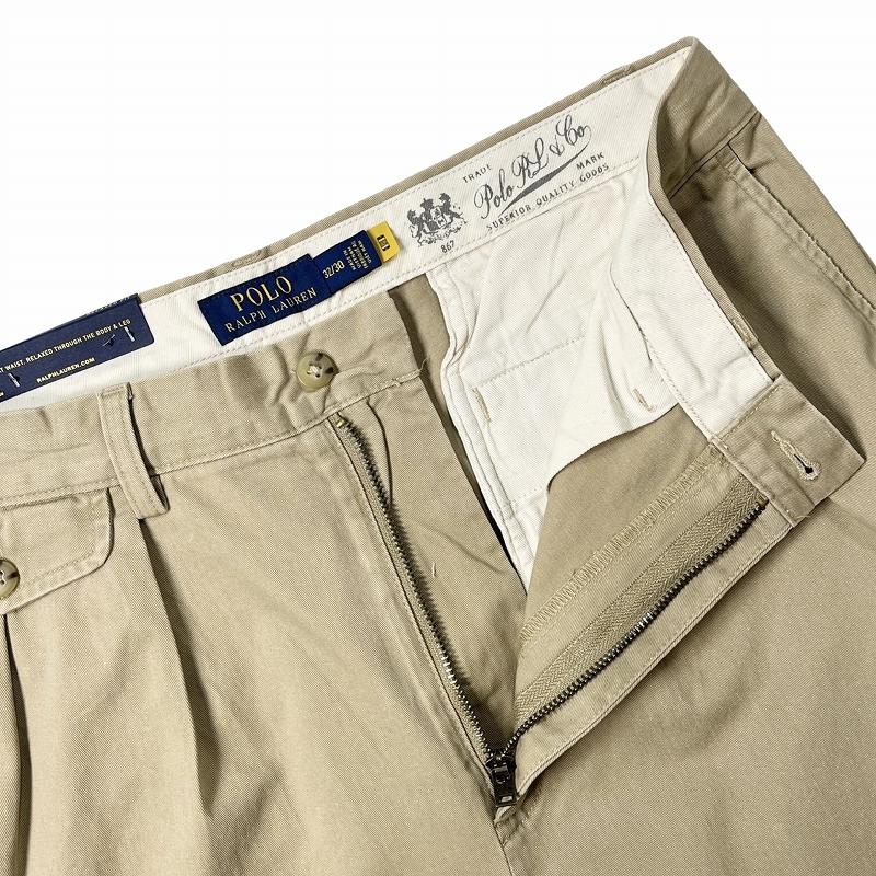 POLO RALPH LAUREN ポロ ラルフローレン WHITMAN プリーツ POLO RALPH LAUREN ポロ ラルフローレン WHITMAN プリーツ
