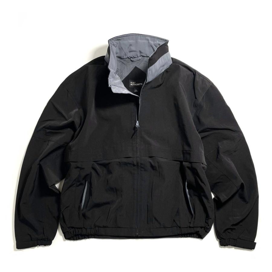 PORT AUTHORITY レガシー ジャケット ブラック/スティールグレー
