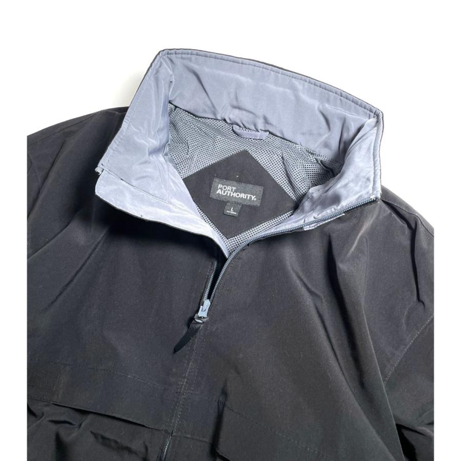 PORT AUTHORITY レガシー ジャケット ブラック/スティールグレー