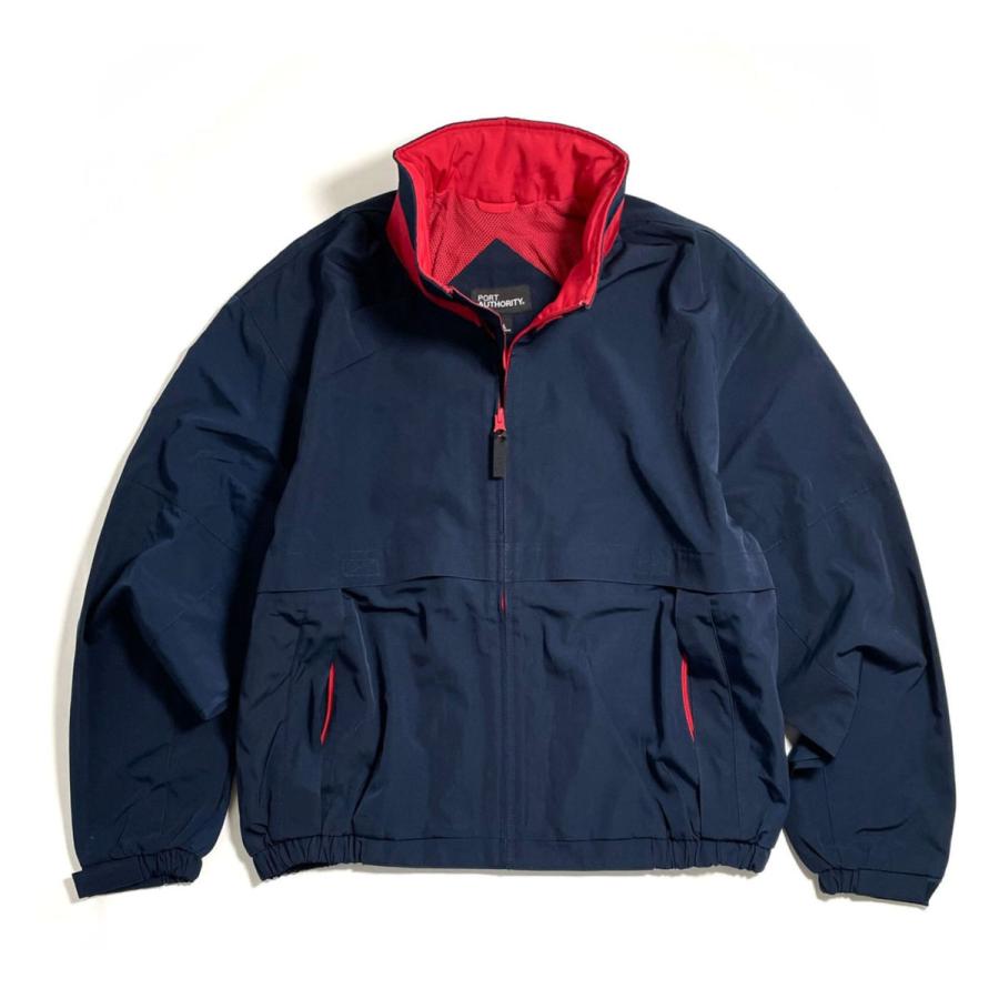 PORT AUTHORITY レガシー ジャケット ネイビー/レッド : RAWDRIP