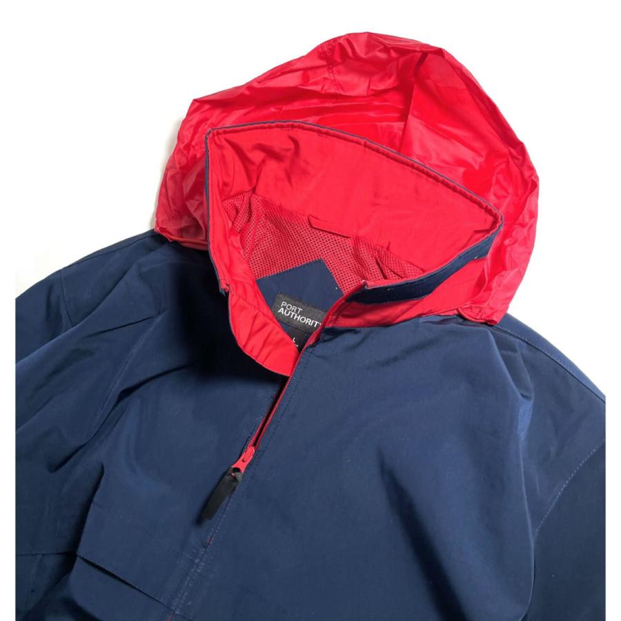 PORT AUTHORITY レガシー ジャケット ネイビー/レッド : RAWDRIP