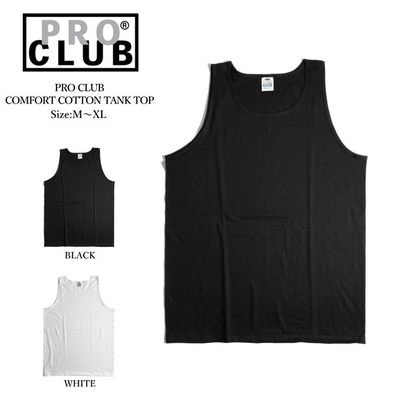 PRO CLUB（プロクラブ） コンフォート コットン タンクトップ メンズ
