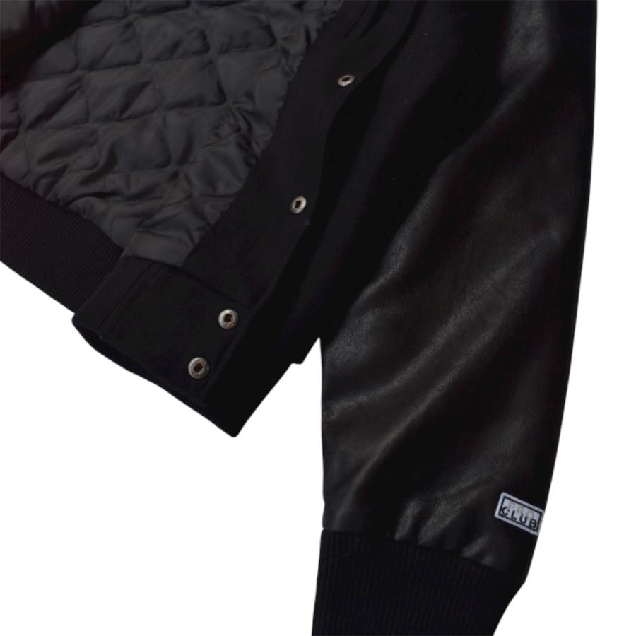 PRO CLUB（プロクラブ） PROCLUB Heavy Weight Varsity Jacket - Black