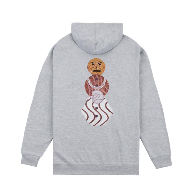 SALE]QUARTER SNACKS x CLASSIC GRIP BUSS DOWN HOODIE GREY メンズ 
