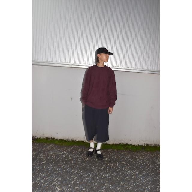 RAWDRIP Original コットン ニット Panel Pattern Crew Knit Dark Brown ダーク ブラウン メンズ レディース クルー セーター ロウドリップ オリジナル |  | 05