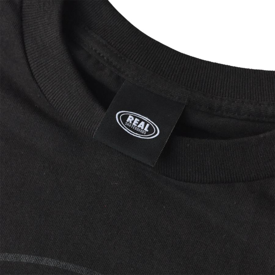 REAL Skateboards Roll Forever Tee - Black / 半袖Tシャツ メンズ